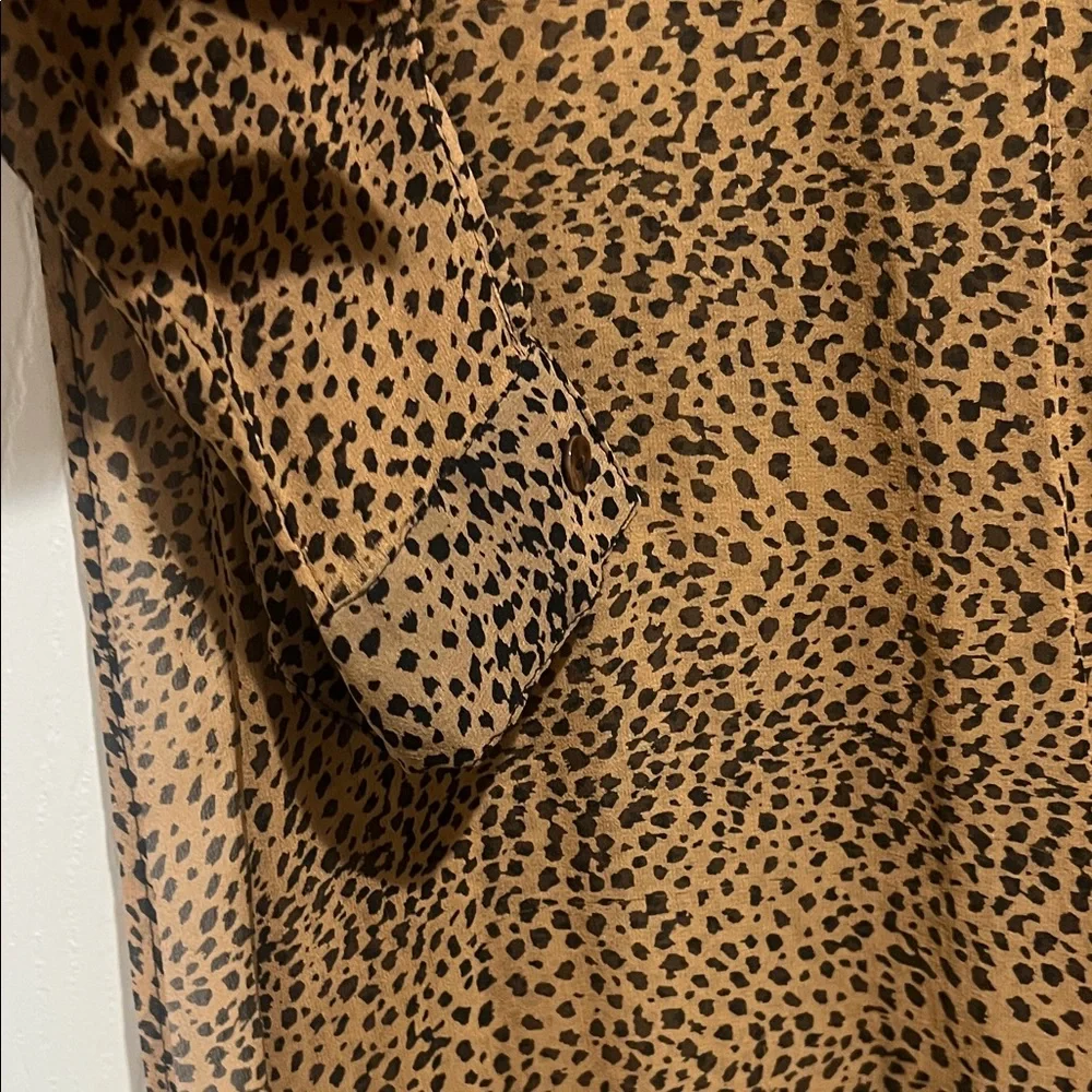 Sheer Leopard Print Tunic / Coverup - Picture 5 of 7